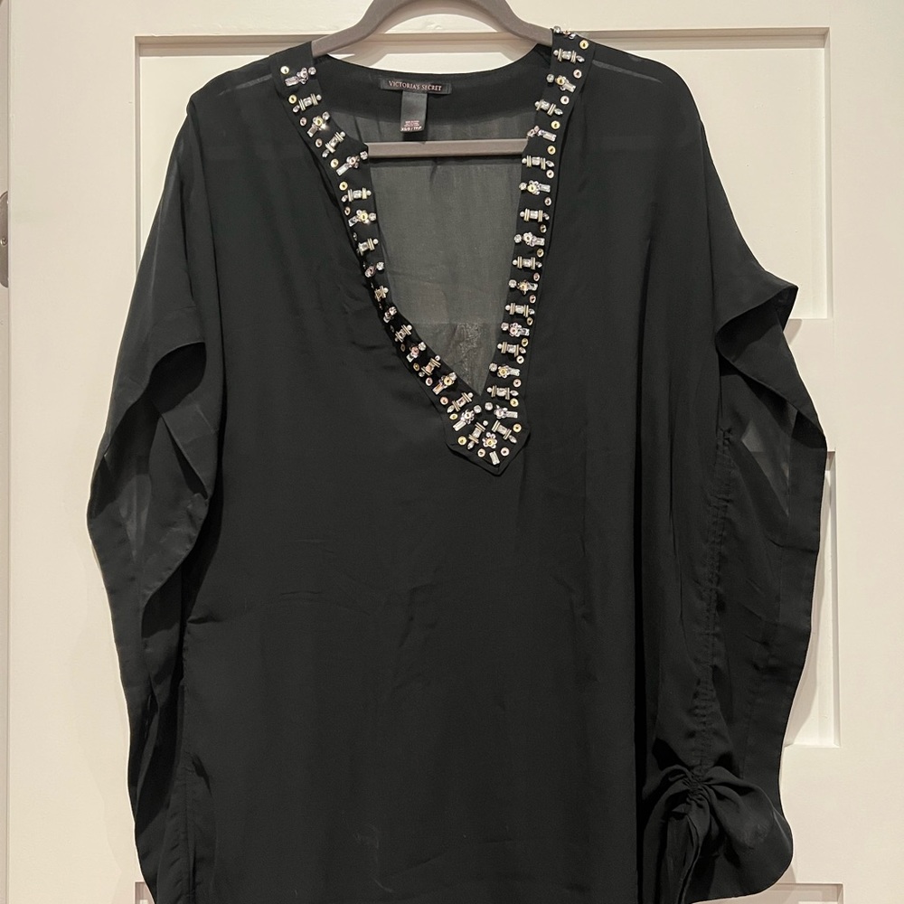Victorias Secret sheer beach cover up